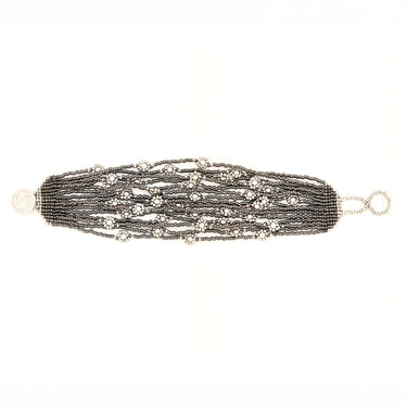 Brazalete cosecha 15 hilos plata TSP.